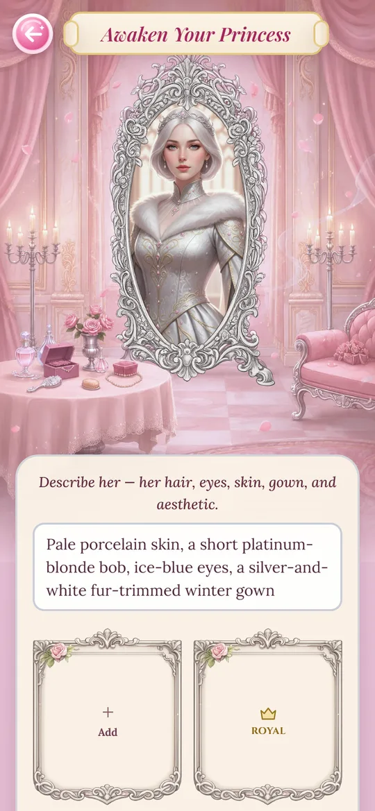 The portrait of Liesel of Frostmere