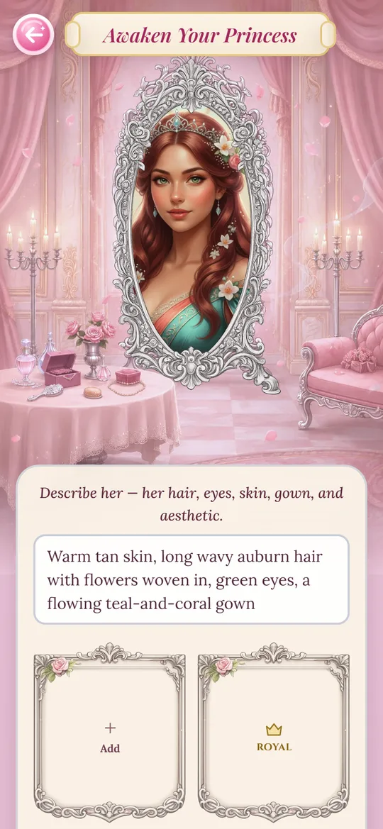 The portrait of Marisol of Pearlhaven