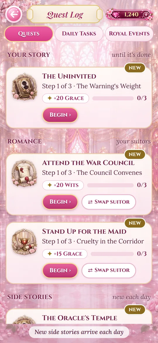 The Quest Log