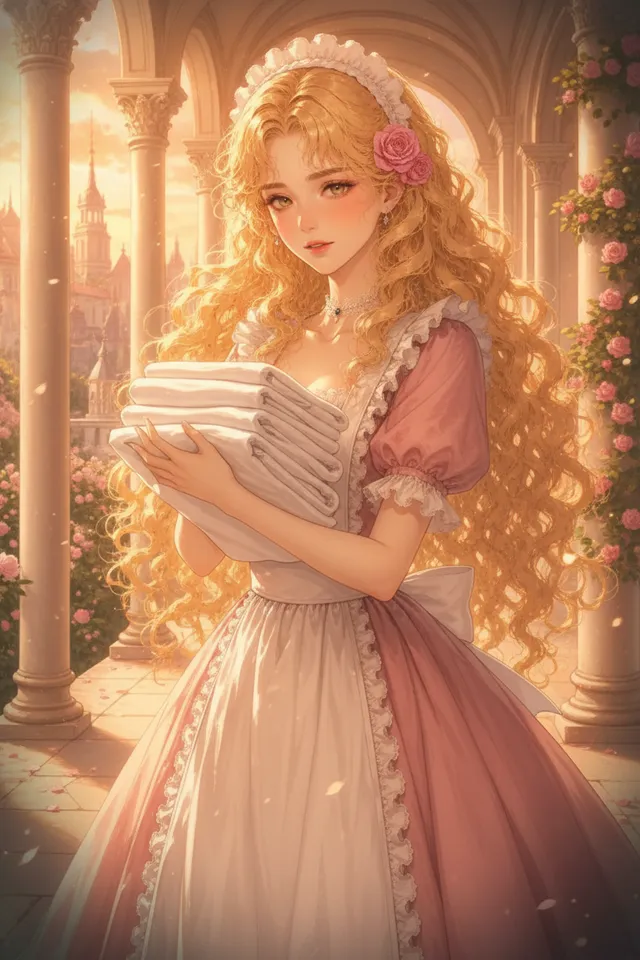 Evangeline: The timid maid